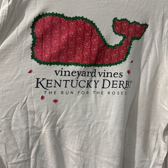 Vineyard Vines Large Kentucky Derby Long Sleeve Tee - Picture 5 of 5